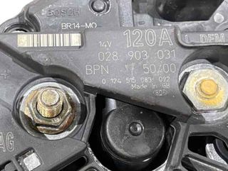Alternador volkswagen 028903031 passat 1.9 128012