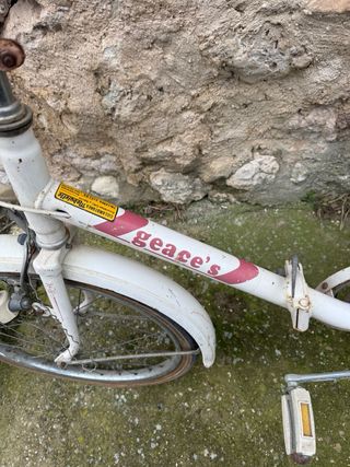 Bicicleta plegable vintage Geace's