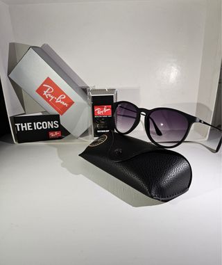 Occhiali Ray Ban Erika Rubber Nero