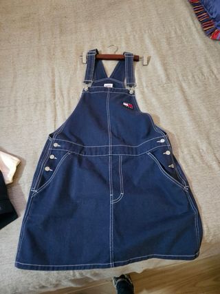 Peto vaquero mujer Tommy Jeans azul