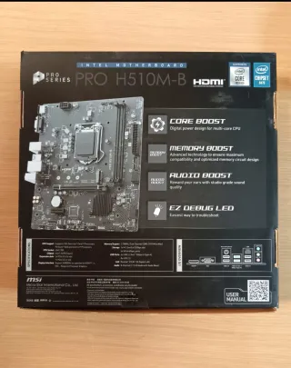 MSI PRO H510M B Placa Base