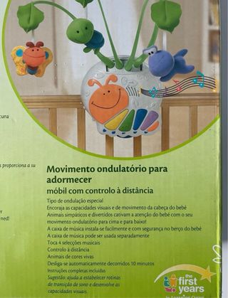 Móvil cuna The First Years Nature Sensations