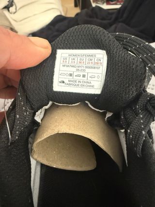 Zapatillas The North Face Negras/Grises