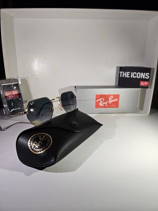 Occhiali Ray-Ban Octagonal Oro Grigio