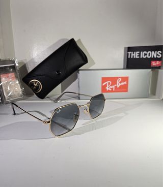 Occhiali Ray-Ban Octagonal Oro Grigio