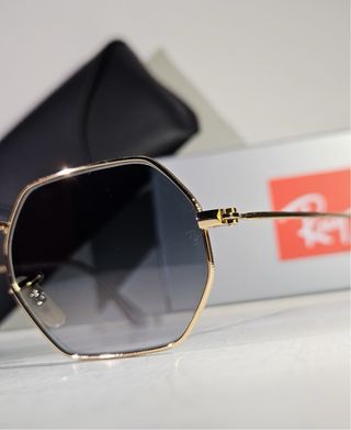 Occhiali Ray-Ban Octagonal Oro Grigio