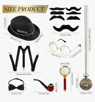 Disfraz Años 20 Hombre Completo