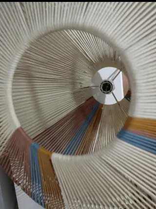 Lámpara Techo Zara Home Beige Multicolor