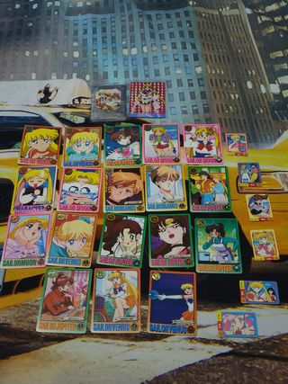 Pack cartas TCG Japonesas Sailor Moon 1990
