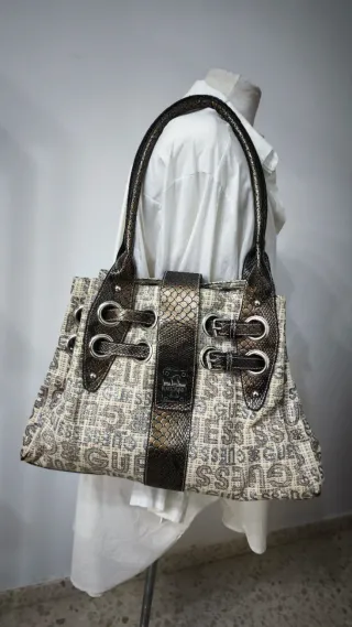 Bolso Guess Vintage Glitter & Python