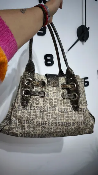 Bolso Guess Vintage Glitter & Python