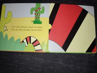 Livros Infantis Em Cartão de Animais Usados