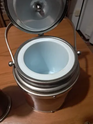 Jarra y cubitera vintage