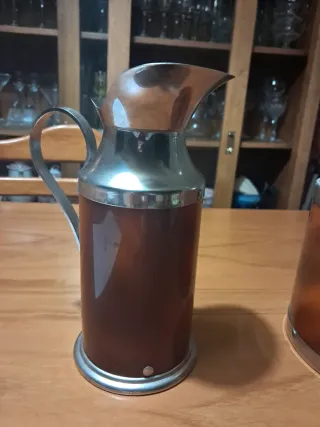 Jarra y cubitera vintage