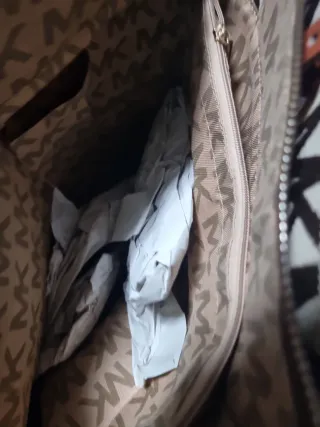 Bolso Michael Kors Beige y Marrón