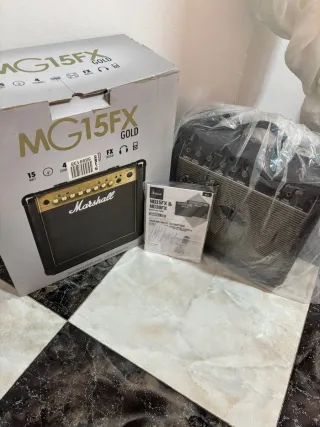 Amplificador Marshall MG15FX GOLD
