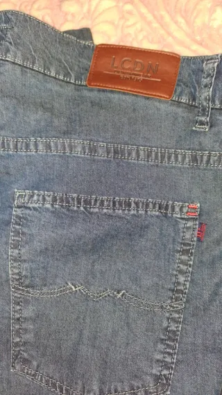 Pantalón vaquero LCDN azul De caballero talla 50