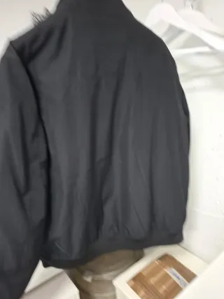 Cazadora Bomber Negra