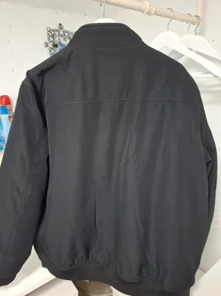 Cazadora Bomber Negra