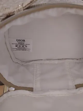 Neceser Dior dorado brillante