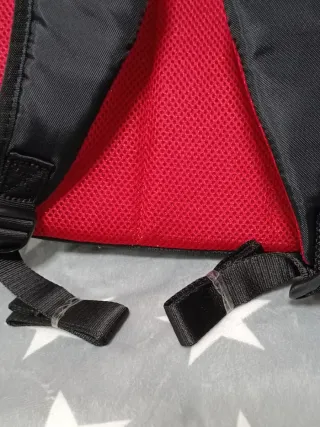 Mochila Puma Ferrari Negra y Roja