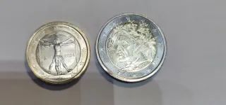 Monete Euro Italia 1 e 2 Euro 2024