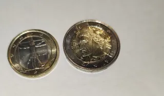 Monete Euro Italia 1 e 2 Euro 2024