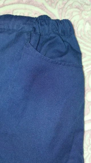 2 Pantalones de Trabajo Azul Como nuevos de trabaj