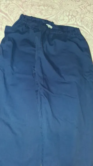 2 Pantalones de Trabajo Azul Como nuevos de trabaj