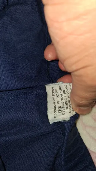 2 Pantalones de Trabajo Azul Como nuevos de trabaj