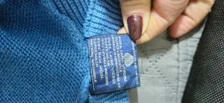Maglione Ermenegildo Zegna uomo blu