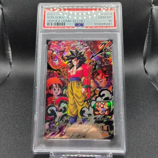 PSA 10 SON GOKU : GT UGM9-SEC4 DRAGON BALL HEROES