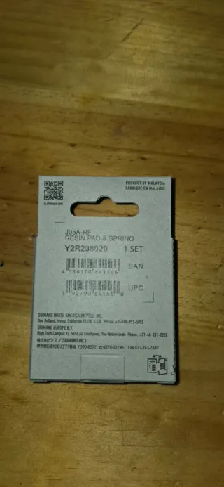 2 Juegos Pastillas Freno Disco Shimano