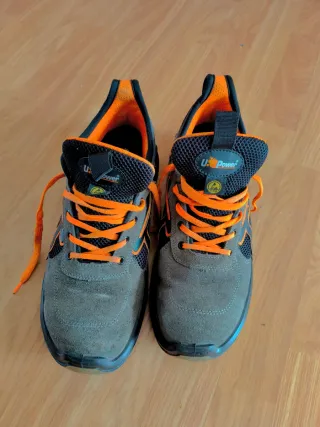 Zapatilla seguridad U Power T46 gris/naranja
