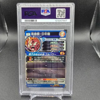 PSA 10 SON GOHAN : SHOUNENKI ABS-11 DRAGON BALL