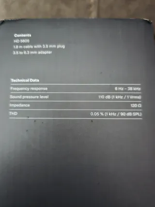 Auriculares Sennheiser HD 560S sin abrir