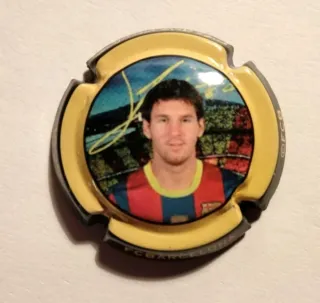 MESSI FC.BARCELONA CHAPA DE CAVA