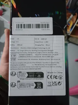 Ejeas V6 Intercomunicador Moto (2 Unidades)