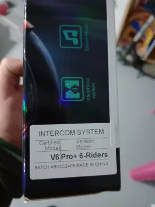 Ejeas V6 Intercomunicador Moto (2 Unidades)