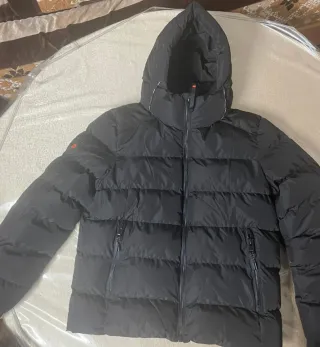 Chaqueta Superdry Sports con capucha Negra talla L