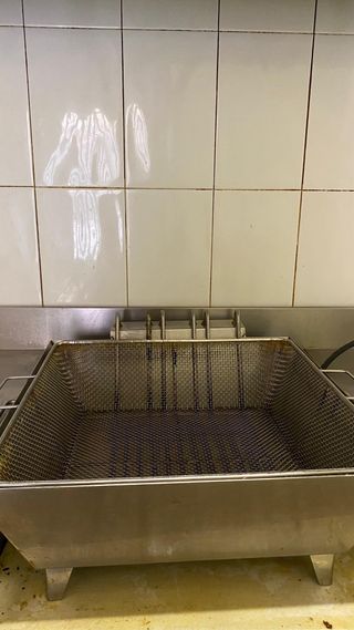 Freidora de panadería industrial