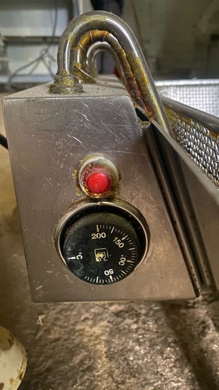 Freidora de panadería industrial