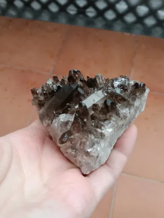 Piedra Cuarzo Ahumado Natural