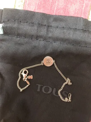 Pulsera Tous Plata Vermeil Original