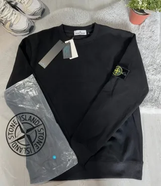 Sweatshirt Stone Island Preto Tamanho S