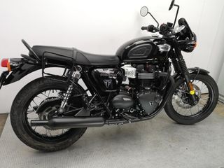 TRIUMPH BONNEVILLE T100 BLACK 2018 14639 kms.