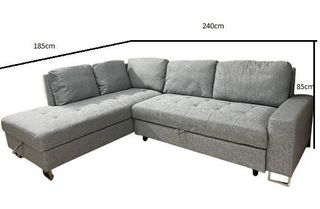 Sofá Febe Esquina Chaise Longue Cómodo y Duradero