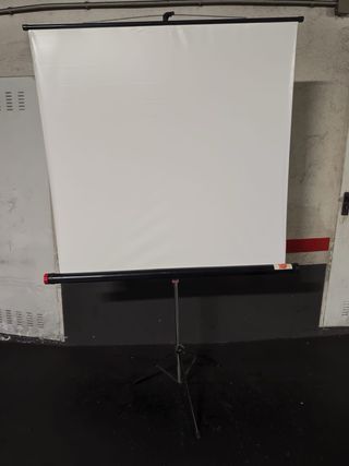 Pantalla de proyección trípode