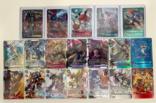 Lote Cartas Digimon TCG Variadas