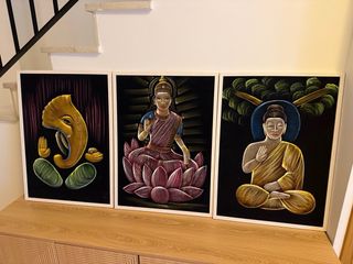 Pack 3 Cuadros 50x70 enmarcados